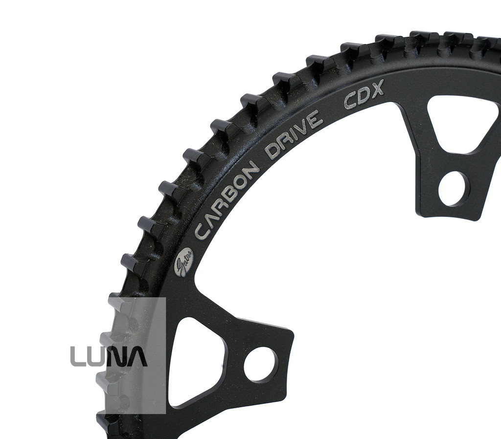 Luna FIXED Replacement Front Gates Carbon CDX Chainring