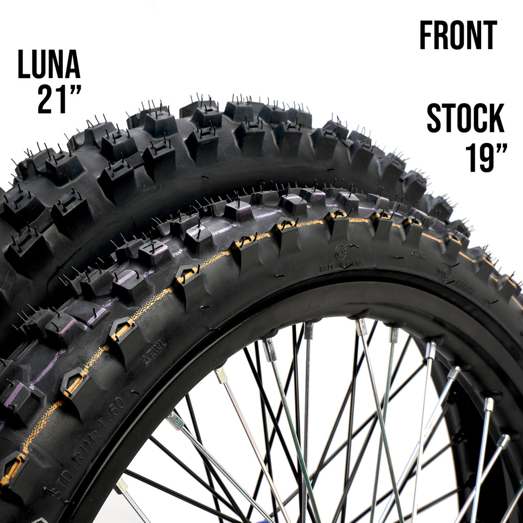 LUNA Deluxe 21 18 Complete  Wheel Set Upgrade for Surron X