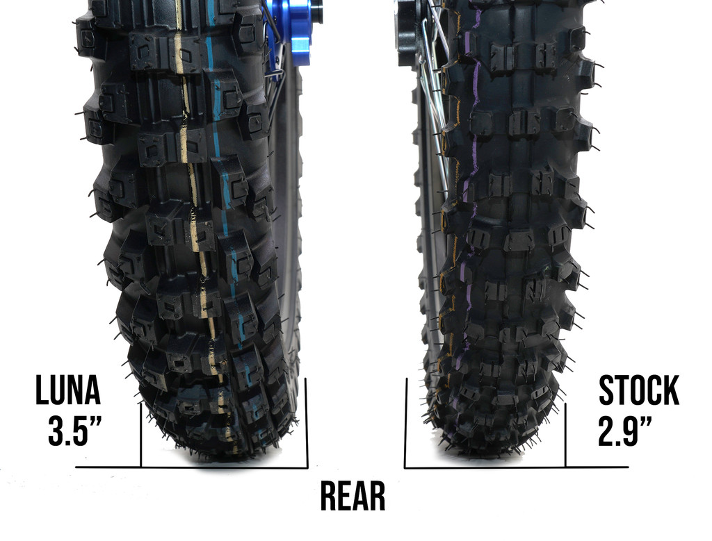 LUNA Deluxe 21 18 Complete  Wheel Set Upgrade for Surron X
