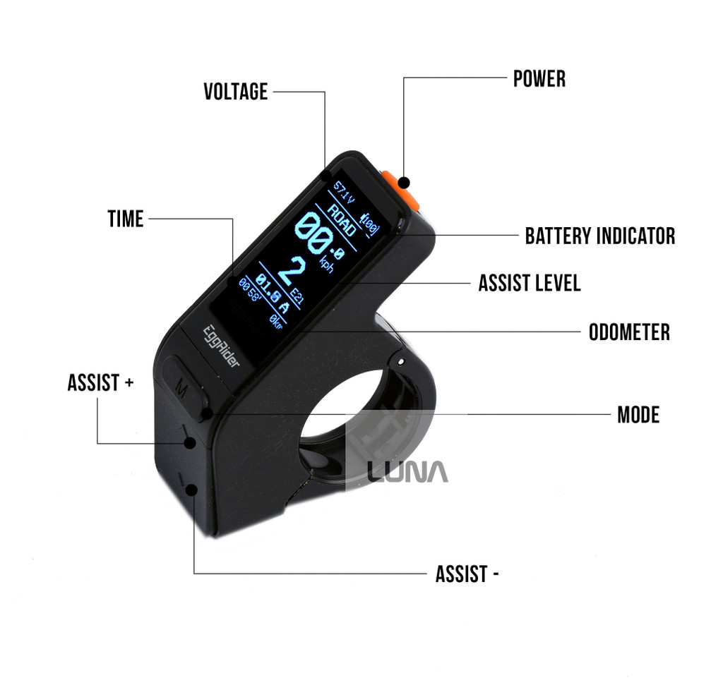 EggRider V2 Bafang Bluetooth Display 5 EggRider V2 Bafang Bluetooth Display
