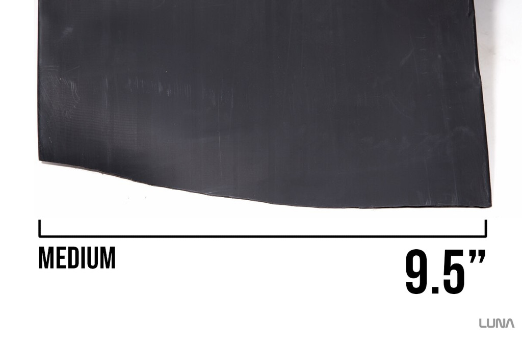 Shrink Wrap Tube Matte Black Rubber Like Ebike Battery Pack (per foot)