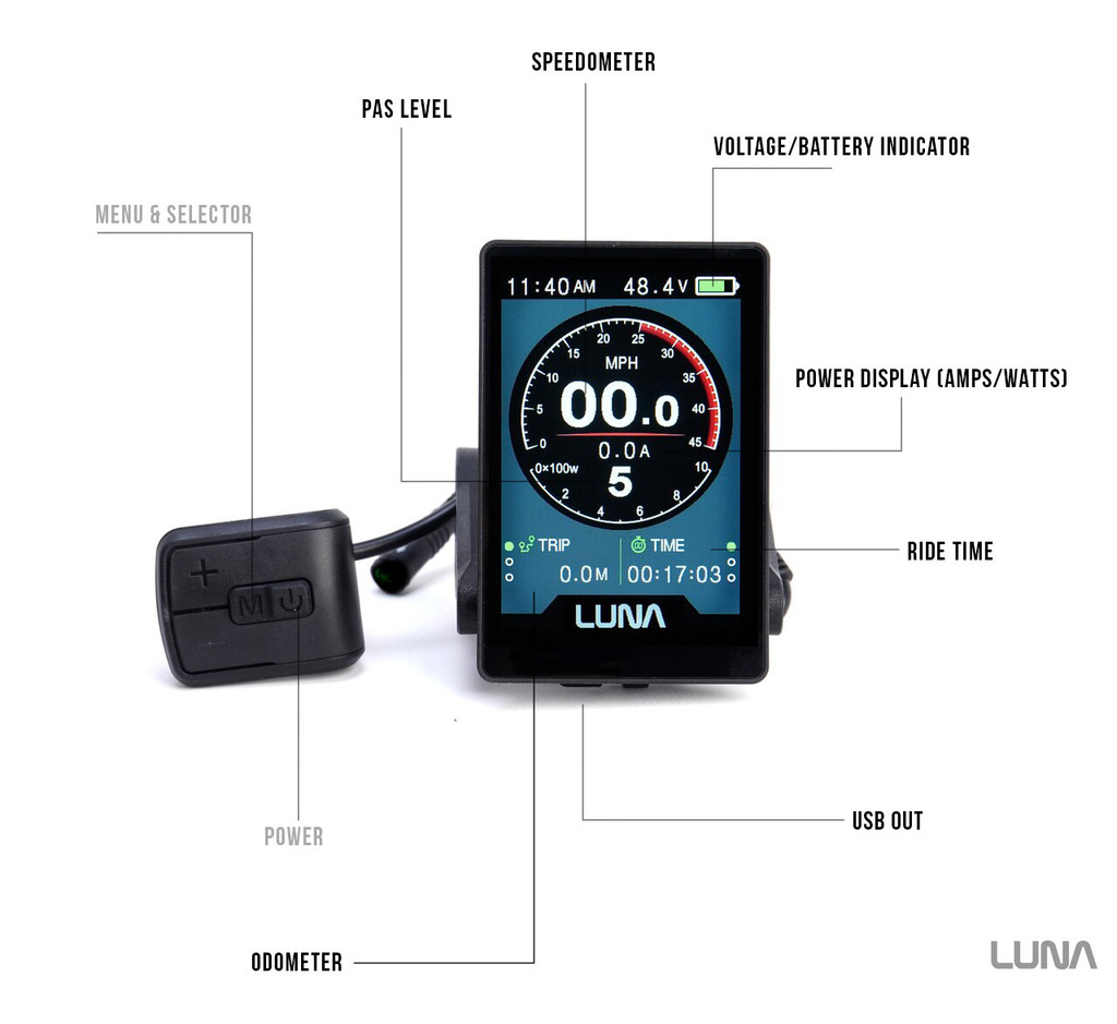 M600 LUNA Full Color Display 860c With Removable Selector