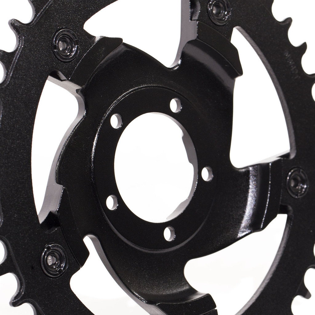 BBSHD Steel/Aluminum Chainring Adapter and Sprocket