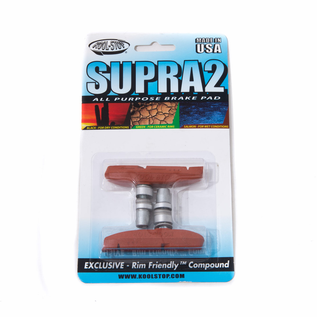 Kool Stop SUPRA 2 Threaded Brake Pads