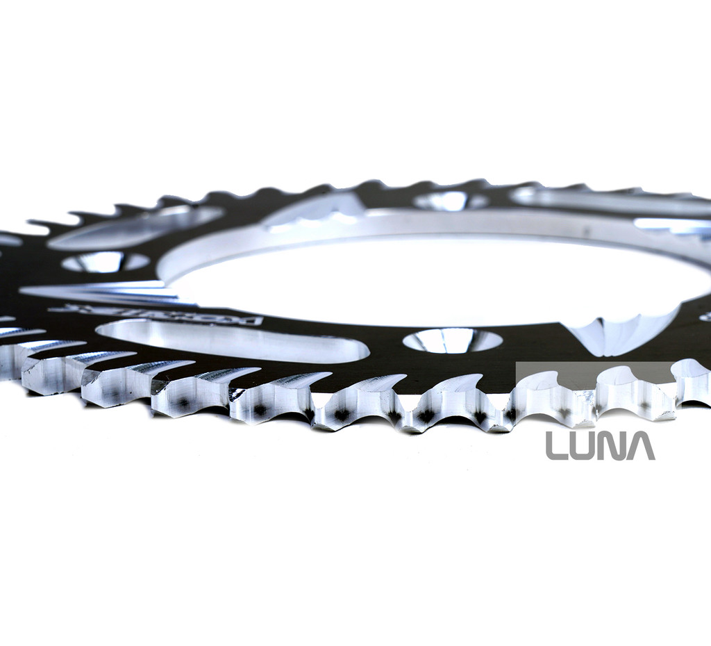VORTEX Rear Sprocket for the Luna Surron CR80 Adapter 3 VORTEX Rear Sprocket for the Luna Surron CR80 Adapter