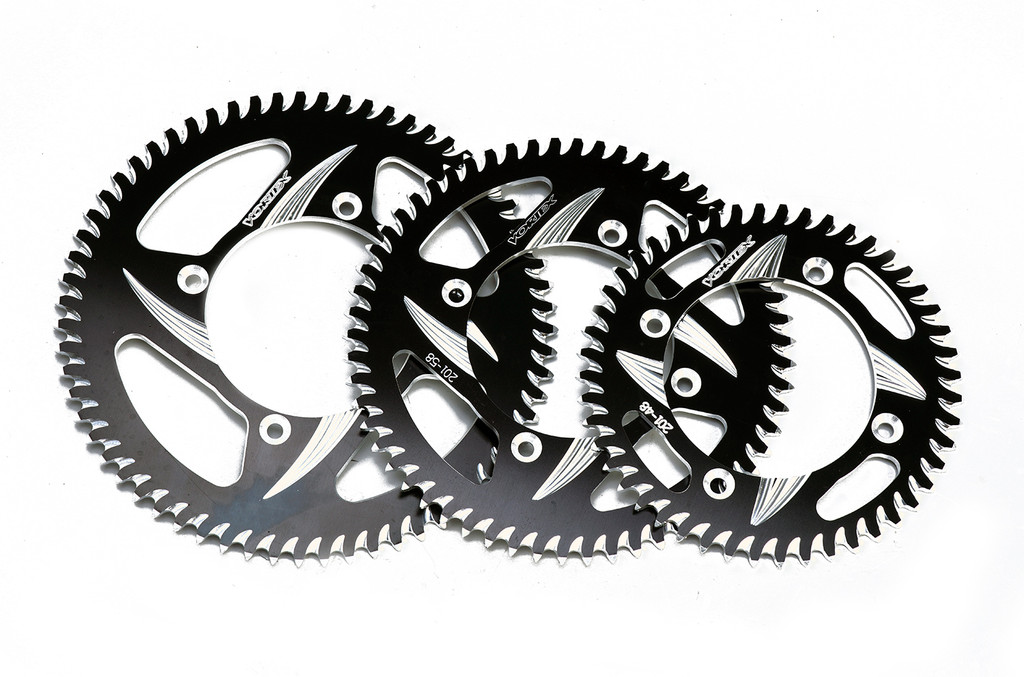 VORTEX Rear Sprocket for the Luna Surron CR80 Adapter 5 VORTEX Rear Sprocket for the Luna Surron CR80 Adapter