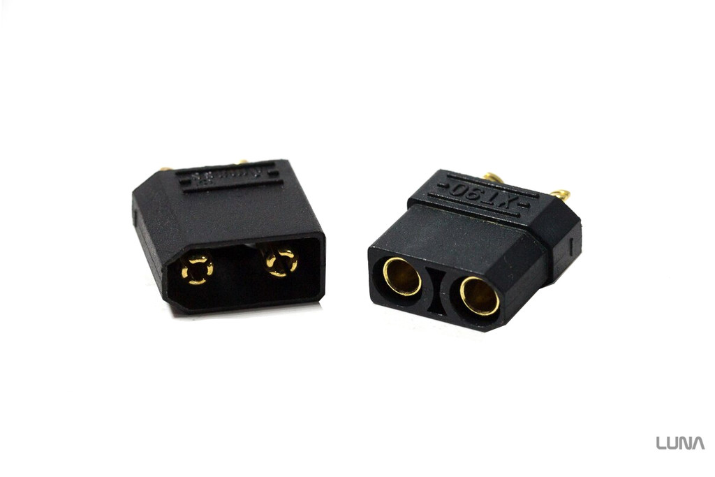 Black XT90 Connector (male and female set)