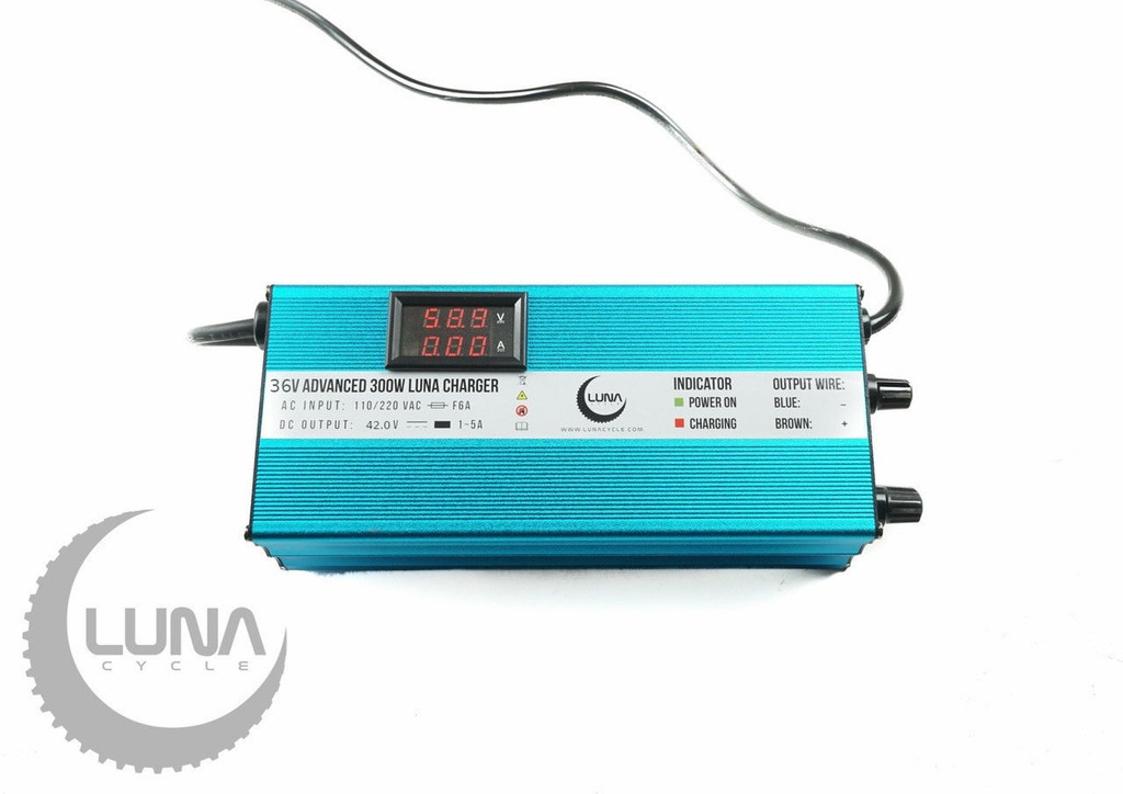 Luna Charger 36v Advanced 210w Ebike Charger