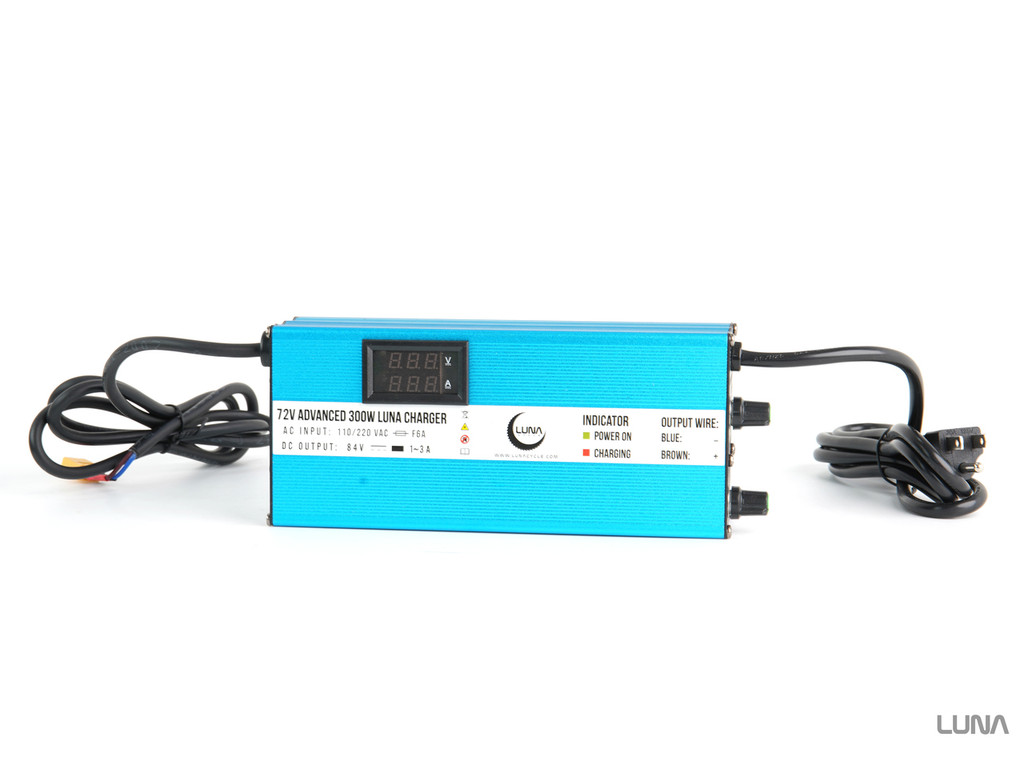 72V 300W Ebike Advanced Luna Charger